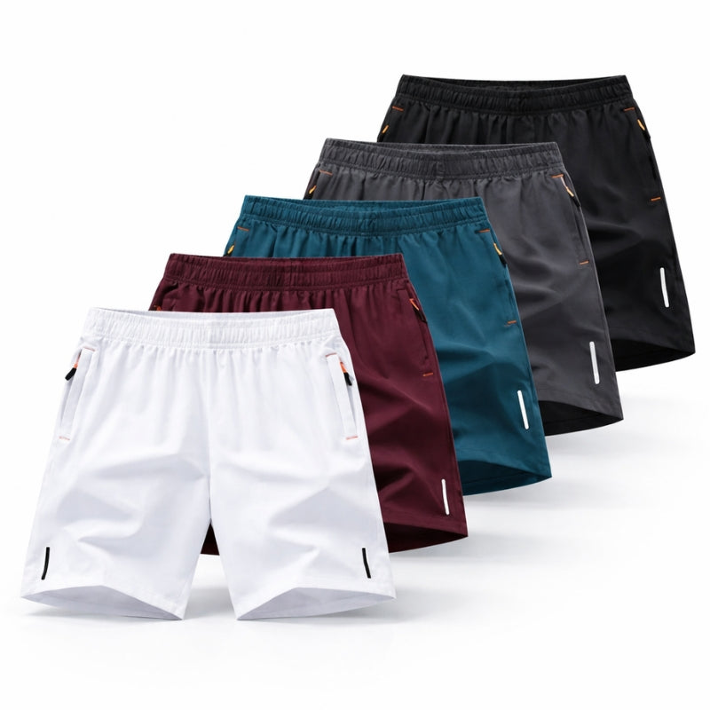 Heren Sportshort Sneldrogend - Set van 5