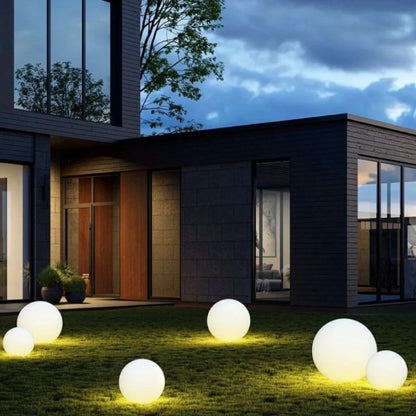 Bolvormige Tuinlamp LED met Afstandsbediening en Solar Optie