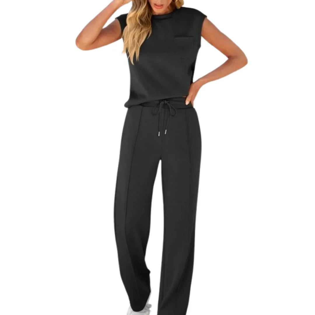 Dames Oversized Set – Casual voor Zomergebruik, Geschikt voor Thuis en Vrije Tijd