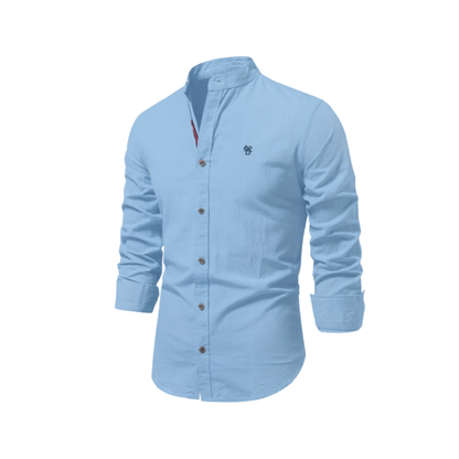 Heren Overhemd met Knopen - Casual Shirt