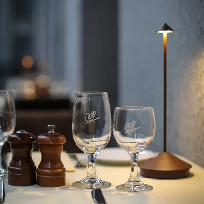 Draadloze LED Tafellamp Oplaadbaar Dimbaar Wit en Goud