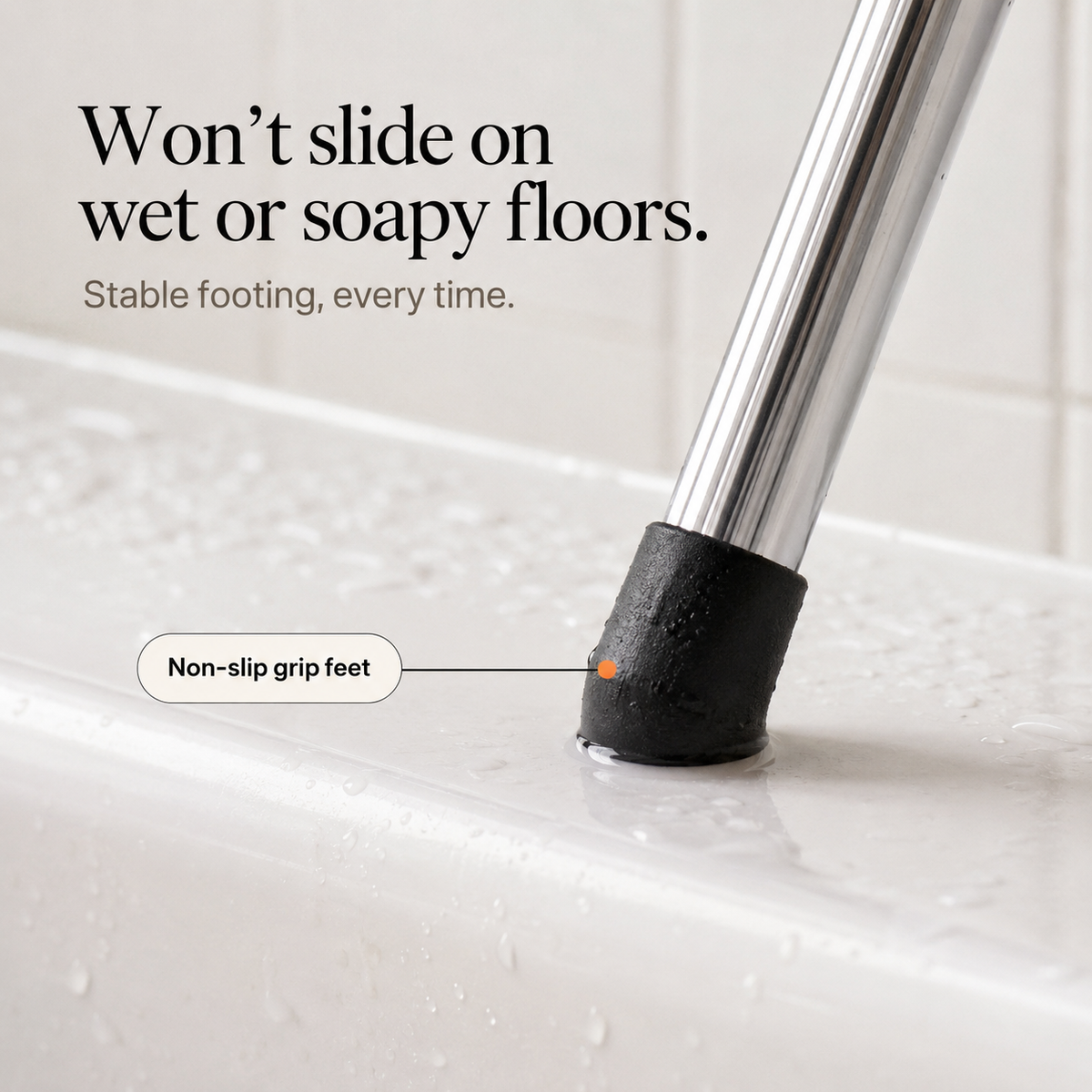 Verhoogd Anti-Slip Badplatform voor Honden - RVS