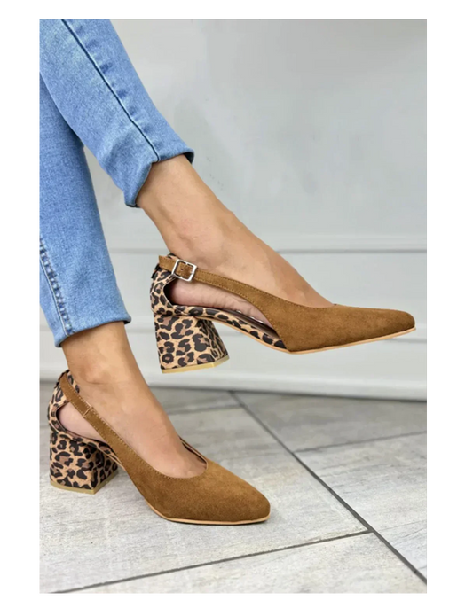 Dames Slingbacks – Met Hak, Geschikt voor Casual en Dagelijks Gebruik