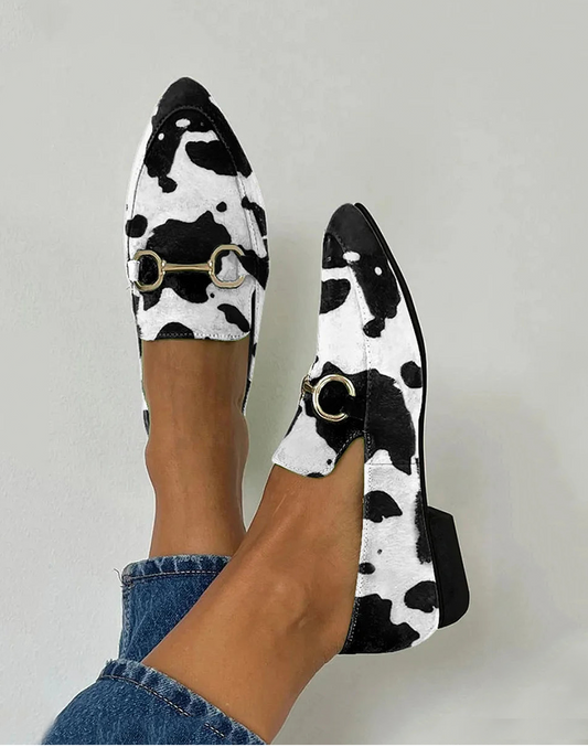 Dames Loafers met Gesp Detail – Casual, Geschikt voor Dagelijks Gebruik