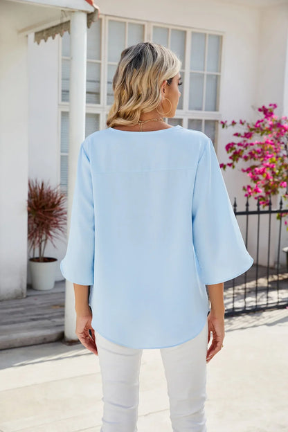 Nimra - V-hals Blouse