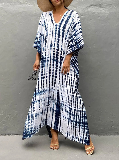 Janne - Zomerse Kaftan Maxi Jurk