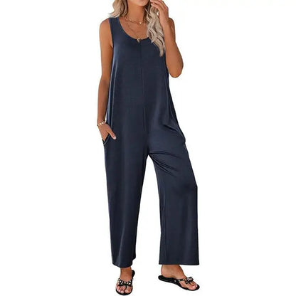 Jorienn - Zomerse Jumpsuit met Rechte Pijpen