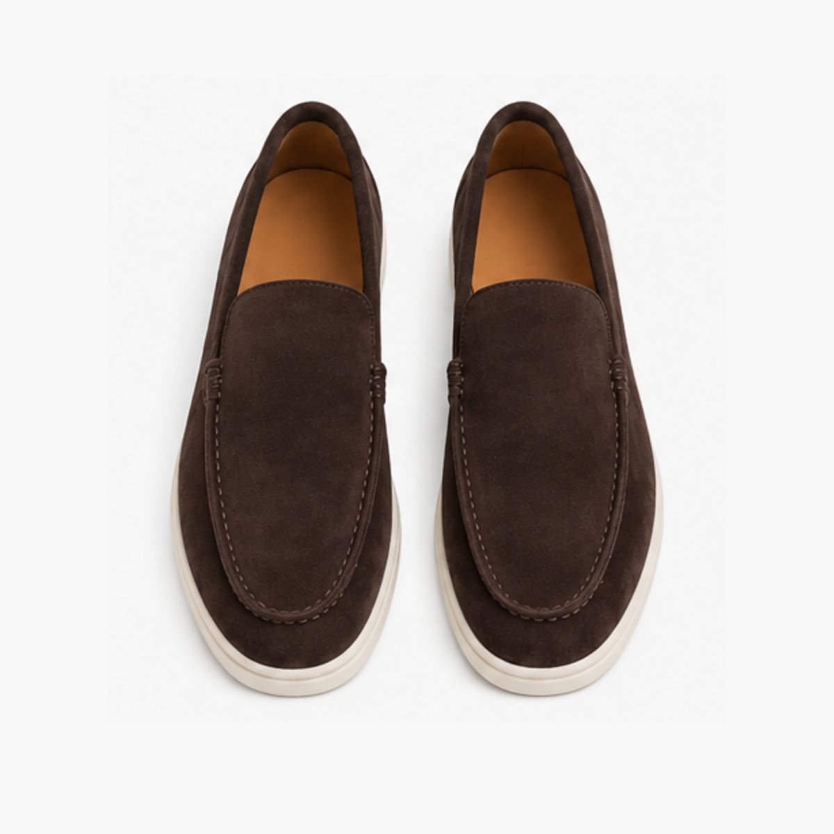 Mocassins Slip-On En Suédine Luxe – vue 21