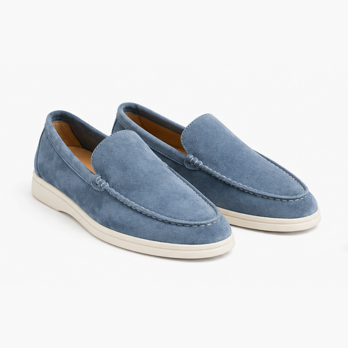 Mocassins Slip-On En Suédine Luxe – vue 5