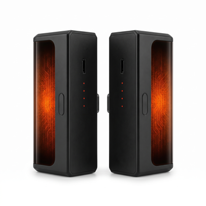 Handwarmers Set van 2 - Aluminium, Dubbelzijdig Verwarmd, USB-C