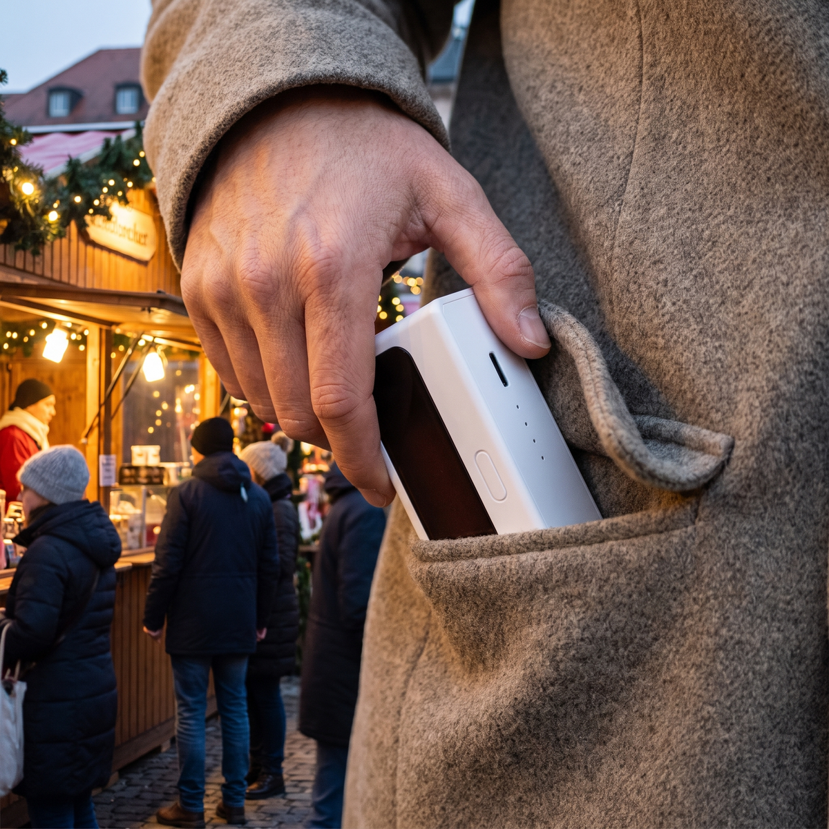 Handwarmers Set van 2 - Aluminium, Dubbelzijdig Verwarmd, USB-C