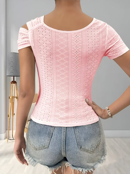 Bixie - Asymmetrische Schouderblouse