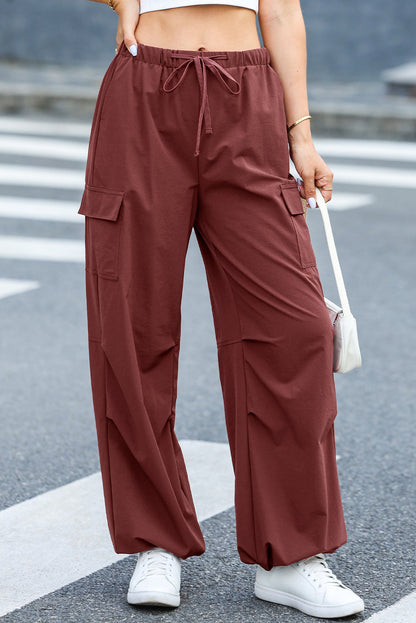 Elinor - Rode Cargo Broek