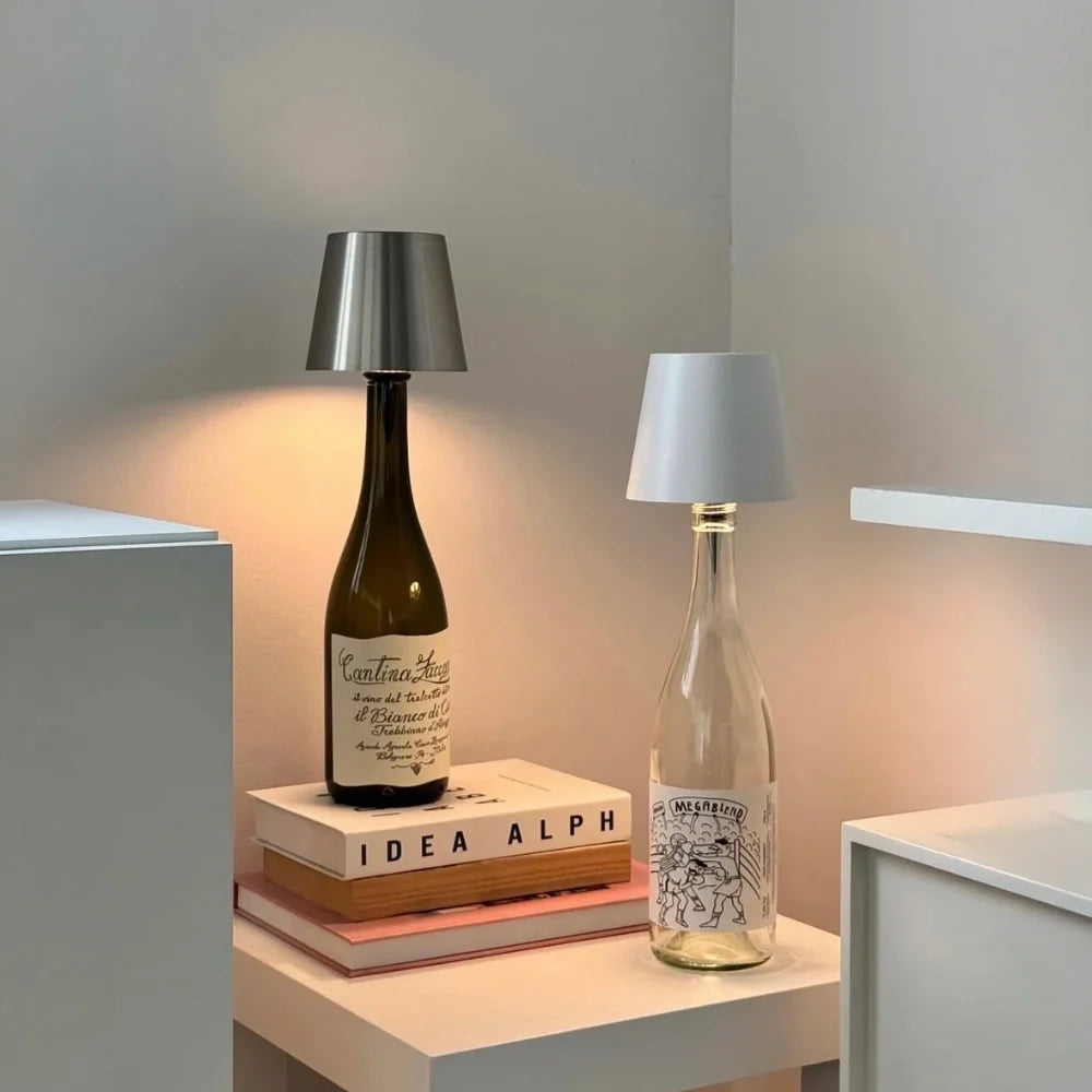 Flessenlamp LED Oplaadbaar - Dimbare Sfeerverlichting voor Flessen