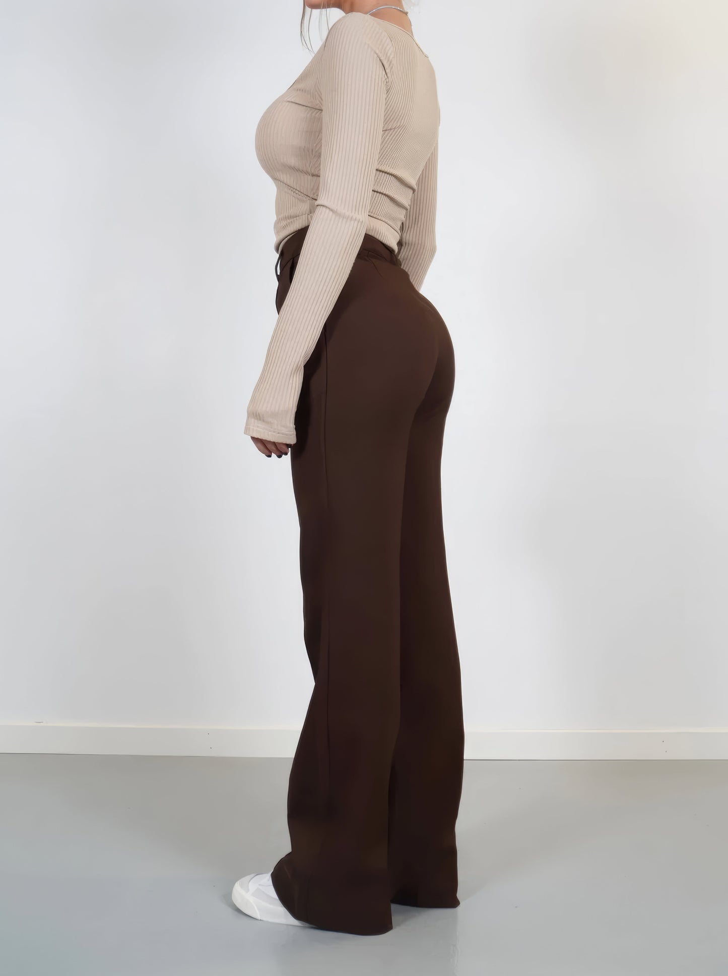 Sophie - High-Waist Pantalon met Rechte Pijpen