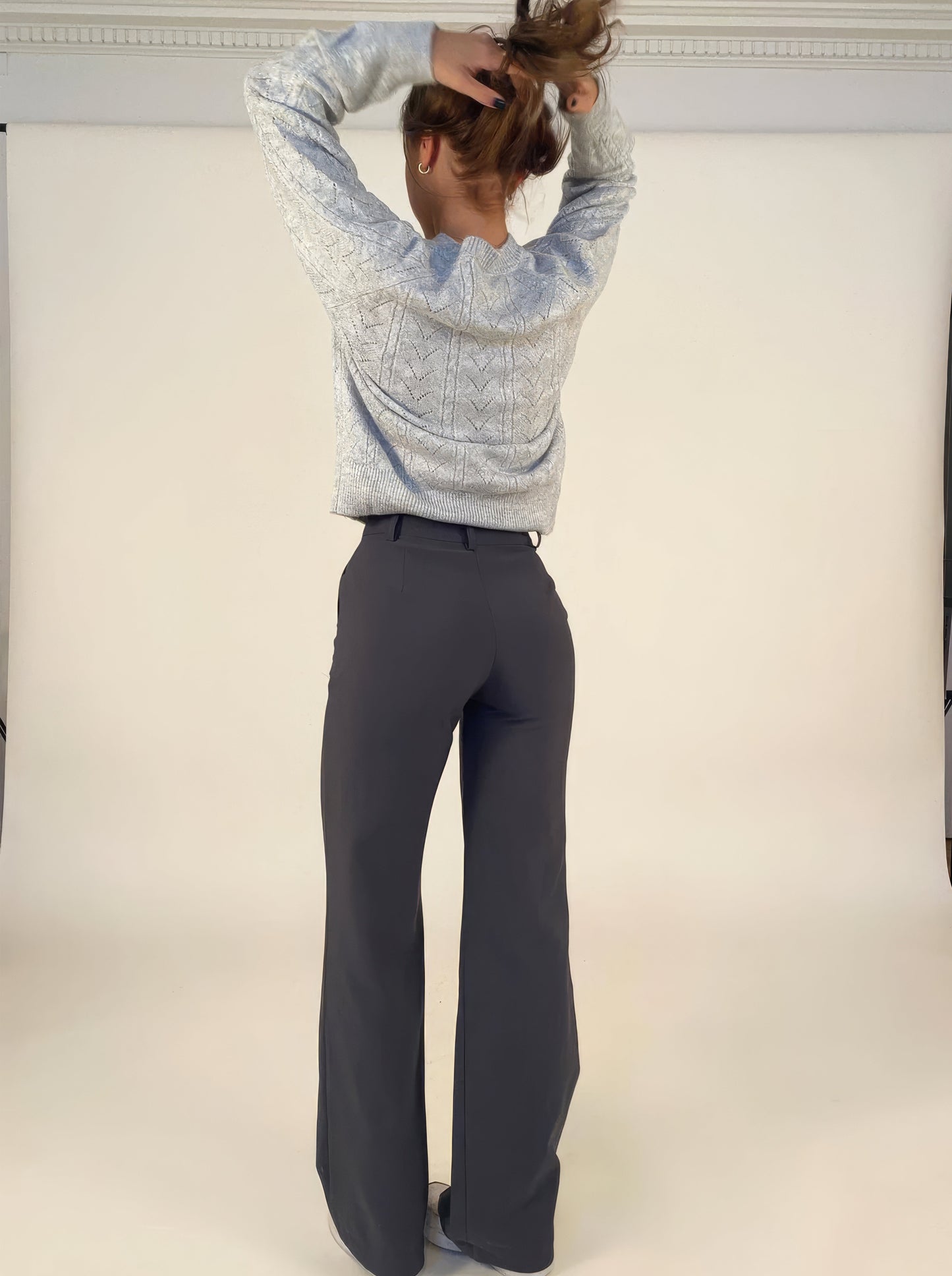 Sophie - High-Waist Pantalon met Rechte Pijpen