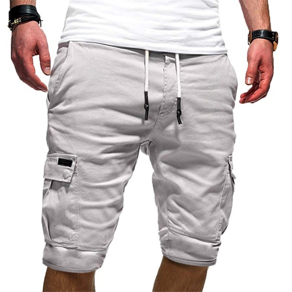 Heren Slim Fit Cargo Shorts – Geschikt voor Casual Gebruik in de Zomer