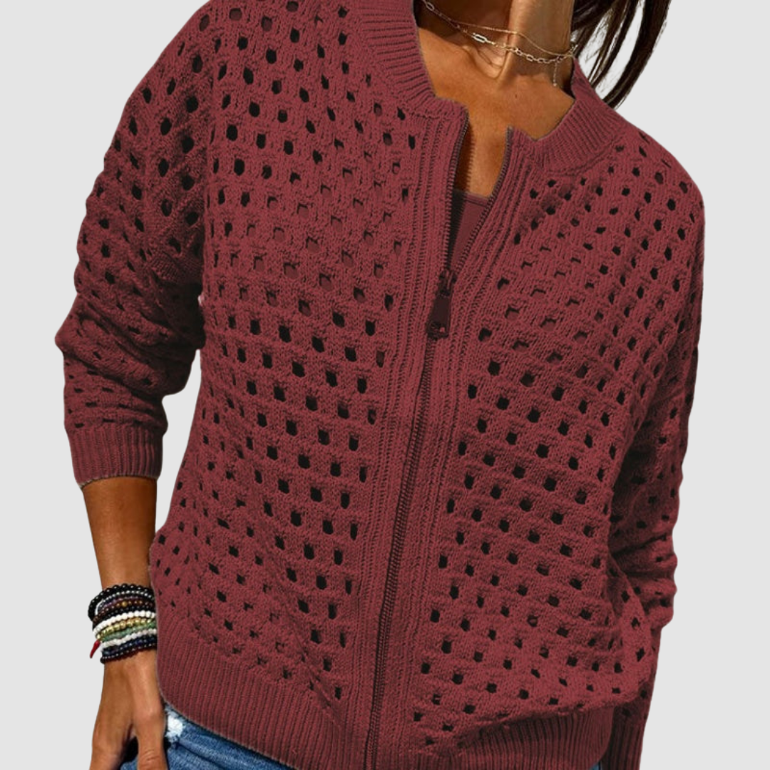 Dames Oversized Cardigan – Met Knopen, Geschikt voor Lente en Herfst, Casual Pasvorm