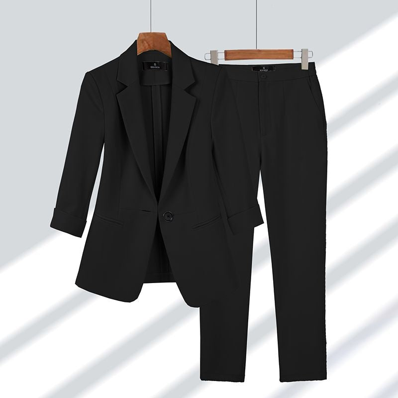 Lina - Chic 2-delig Damespak met Colbert en Pantalon