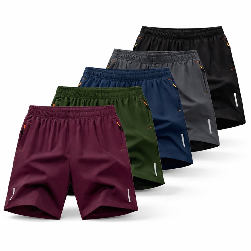 Heren Sportshort Sneldrogend - Set van 5
