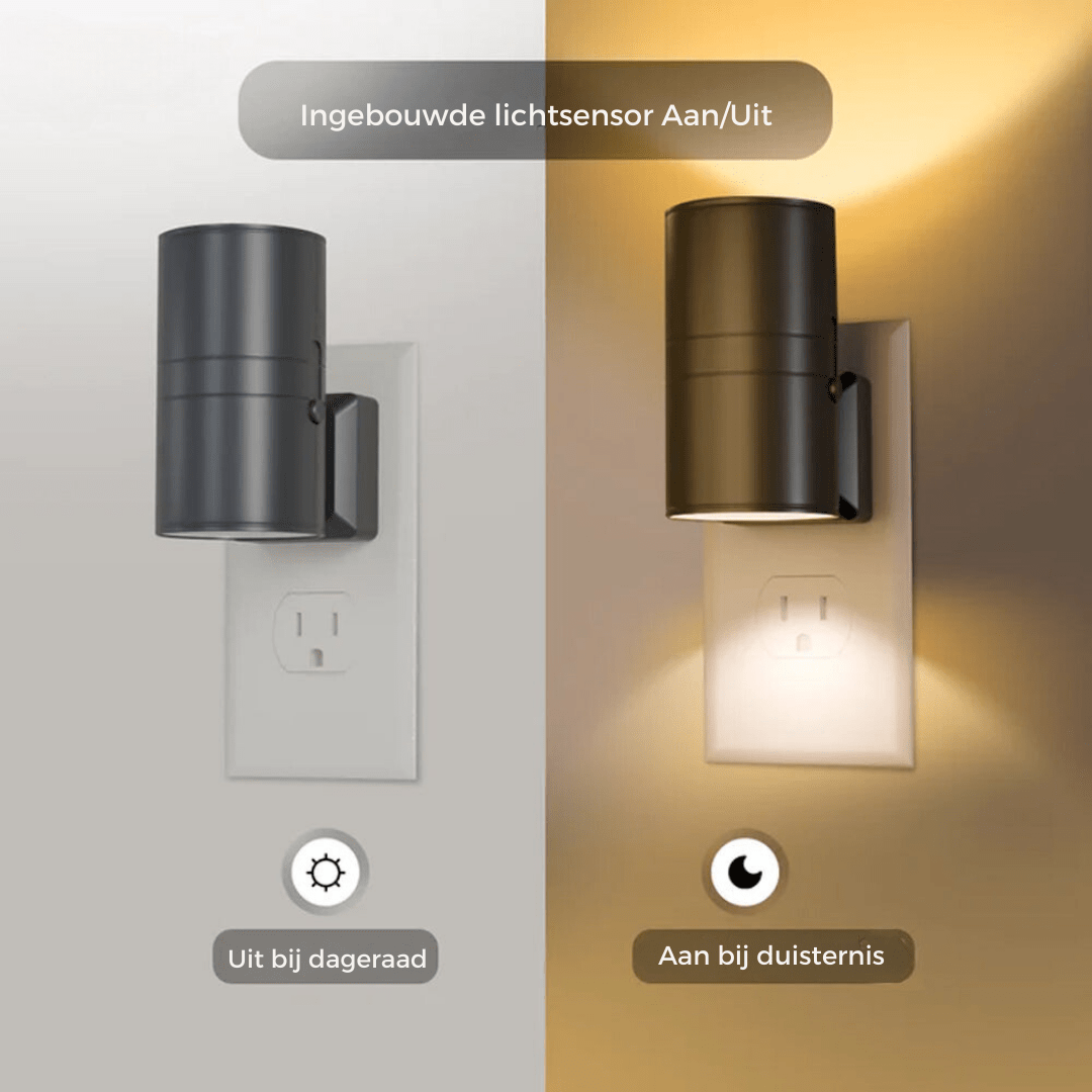 LED Stekkerlamp met Sensor - Dimbaar Nachtlampje