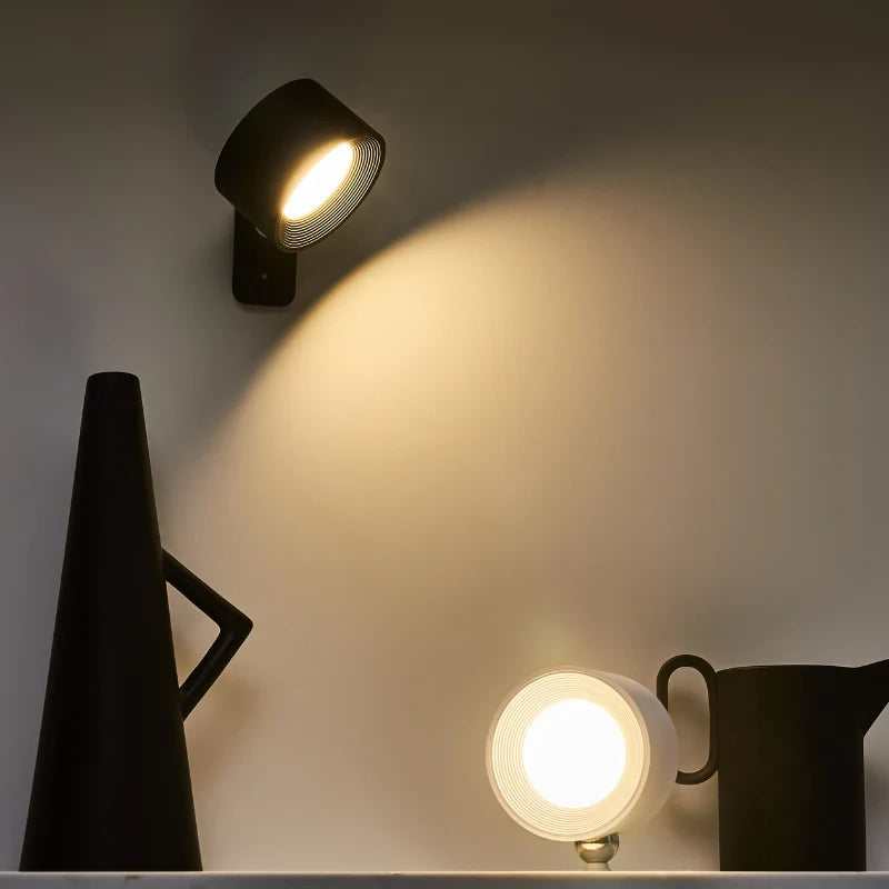 Draadloze Wandlamp met Magneetbevestiging en Dimfunctie