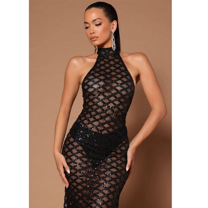 Isabeau - Multicolor Sequin Jumpsuit