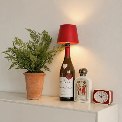 Flessenlamp LED Oplaadbaar - Dimbare Sfeerverlichting voor Flessen
