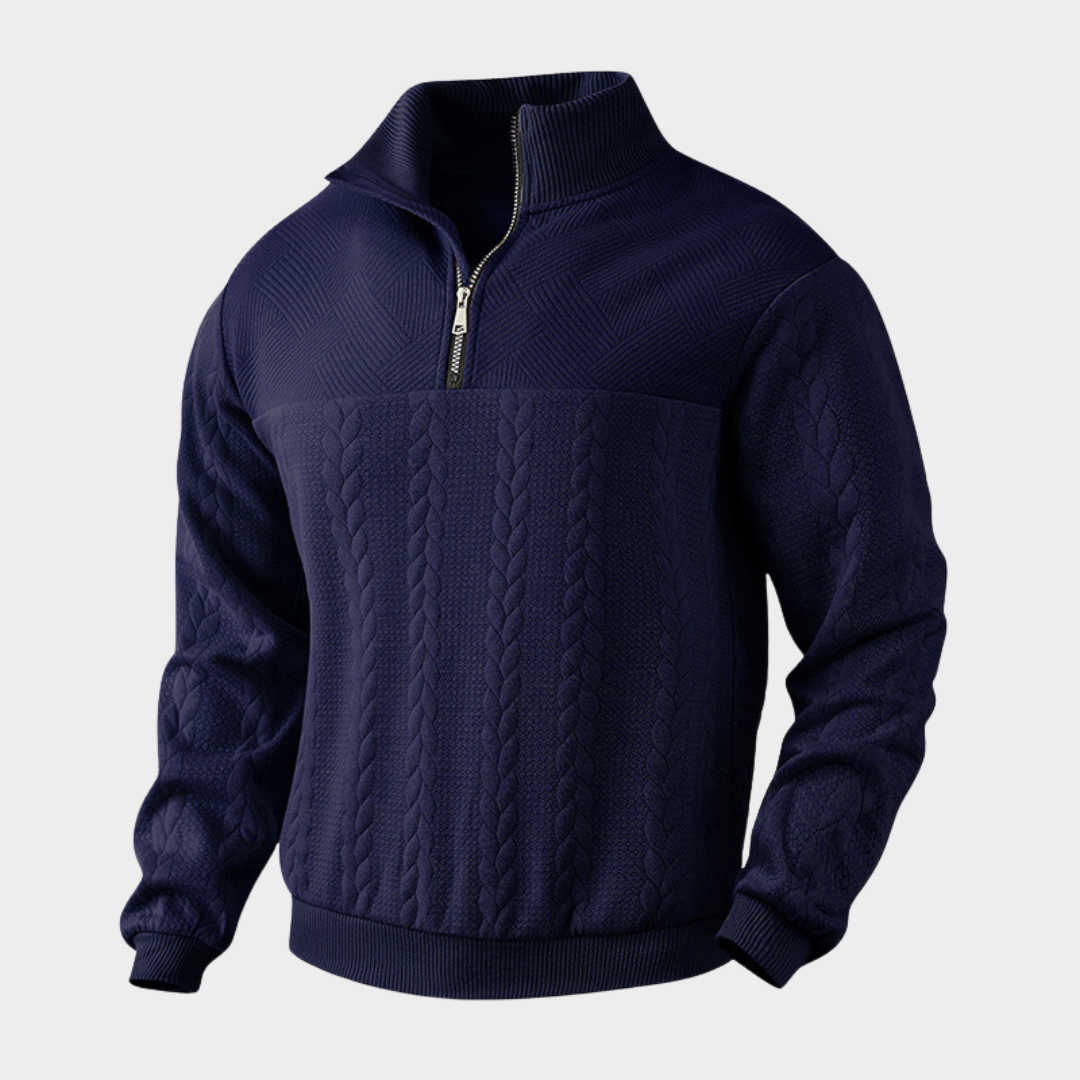 Sebastian™ - Premium Quarter Zip Trui