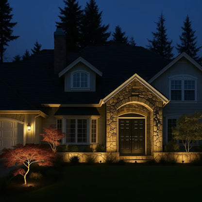 Solar Tuinspot Verstelbaar met LED Verlichting - Waterdicht