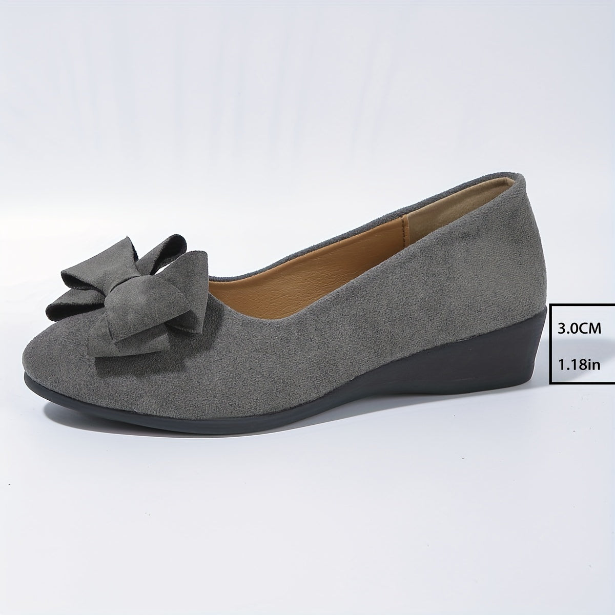 Dames Orthopedische Platte Schoenen met Strikdetail