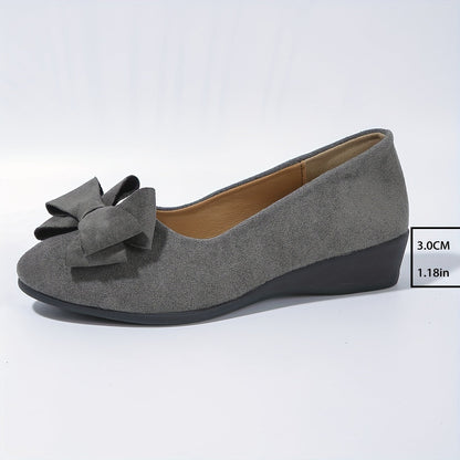 Dames Orthopedische Platte Schoenen met Strikdetail