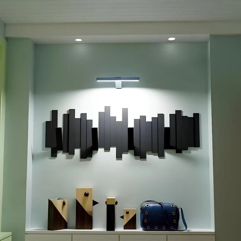 Draadloze Wandlamp voor Kunst – Oplaadbare LED Verlichting met Afstandsbediening