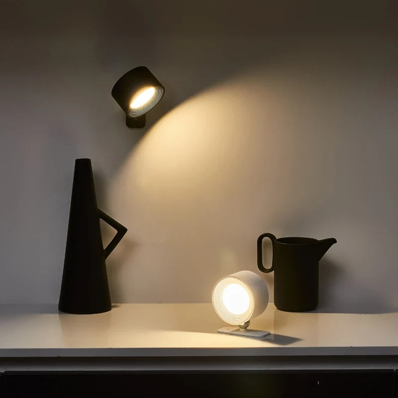 Draadloze Wandlamp met Magneetbevestiging en Dimfunctie