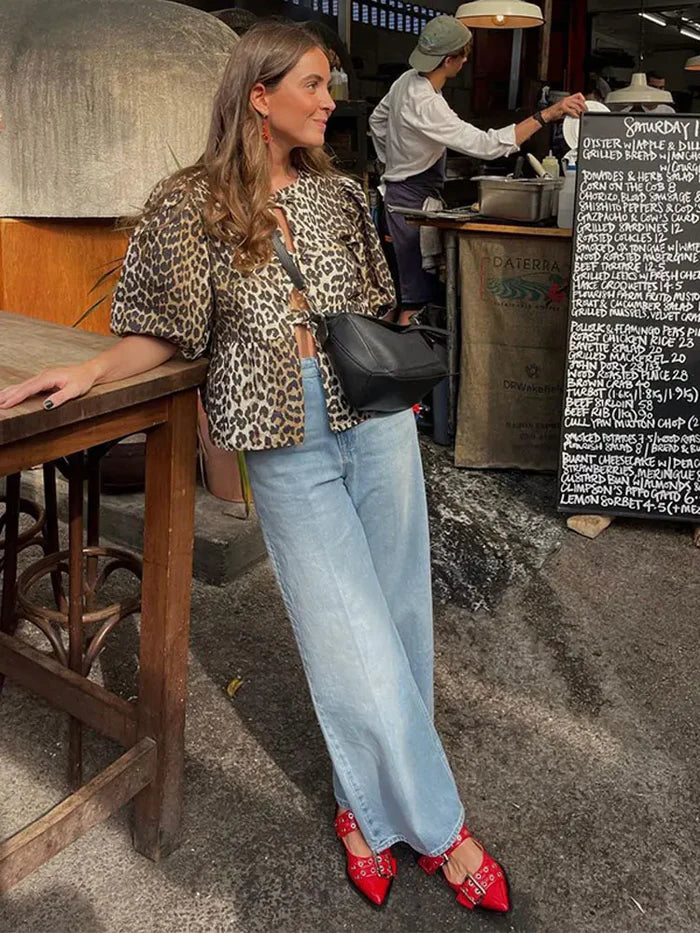 Gisou - Trendy Pofmouw Top