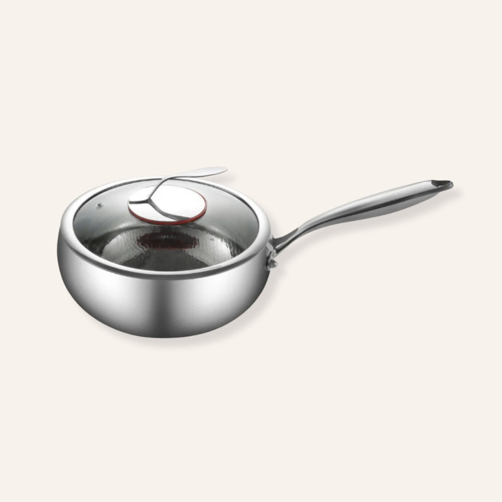 Titanium Kookpan met Antiaanbaklaag - Duurzaam Koken
