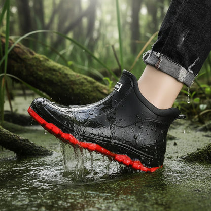 Dames Regenlaarzen Waterdicht Rubber met Antislipzool