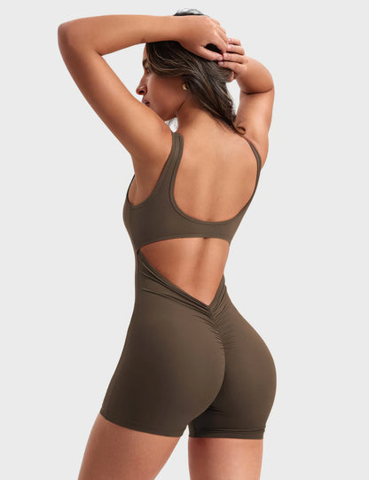 Fenna - Trendy Korte Jumpsuit