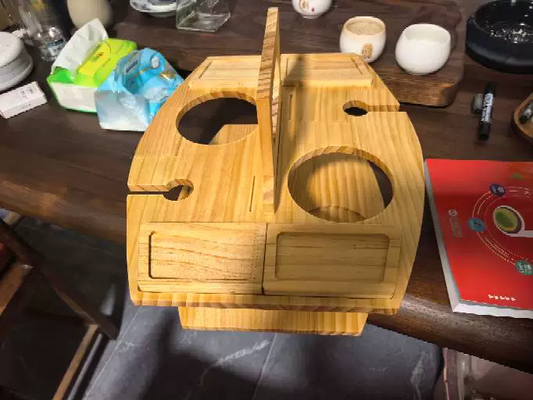 Houten Picknicktafel – Compact en Duurzaam Design voor Buiten