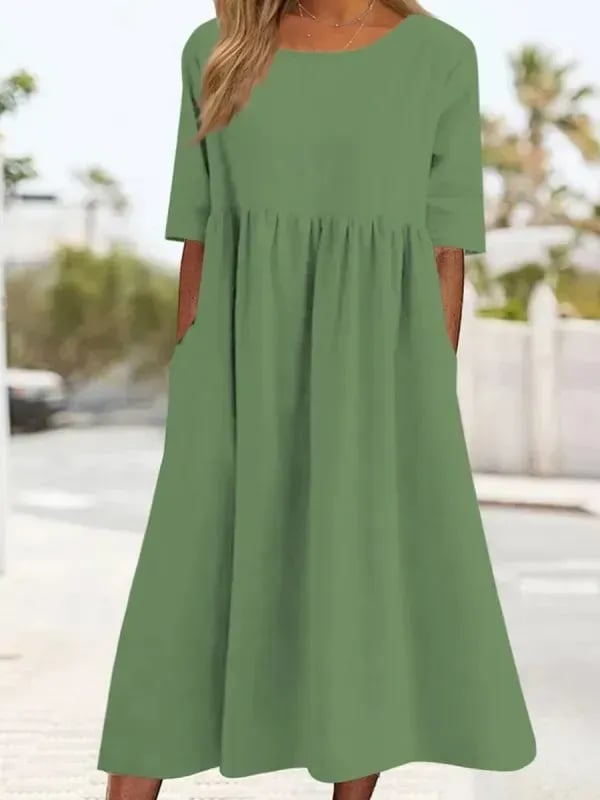 Livia - Ademend Zomerjurk