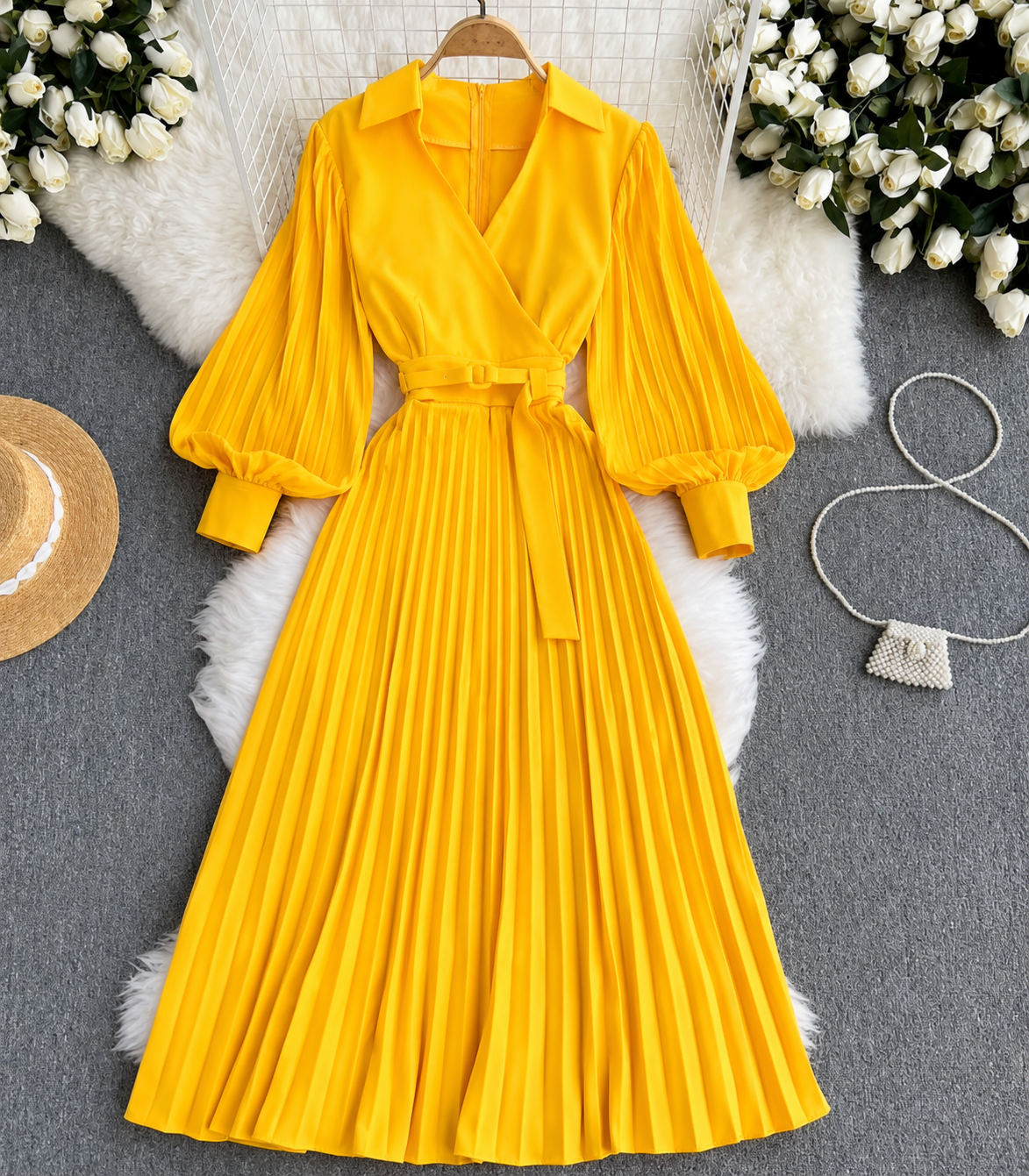 Jorelle - A-Lijn Maxi Jurk