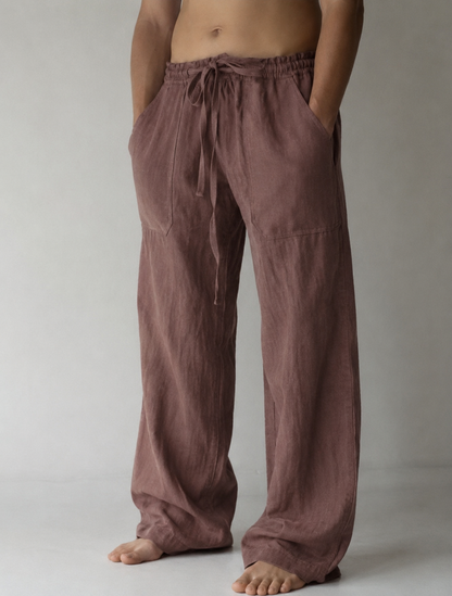 Heren Slim Fit Broek – Casual voor Dagelijks Gebruik, Met Elastische Taille
