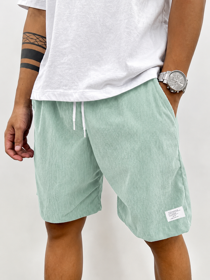 Heren Relaxed Fit Shorts – Met Elastische Taille, Geschikt voor Casual Zomergebruik
