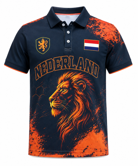 Dames Slim Fit WK Poloshirt – Korte Mouwen, Geschikt voor Casual Gebruik