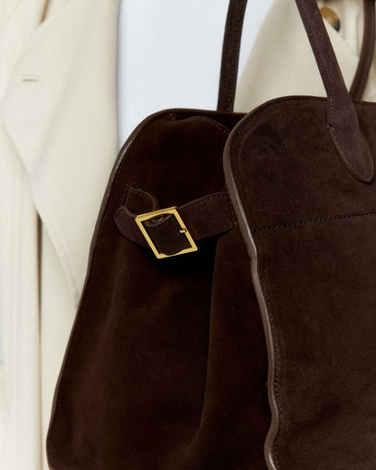 Amelise - Suede Structured Tote