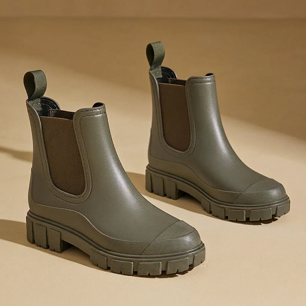 Dames Regenlaarzen Waterdicht met Antislipzool