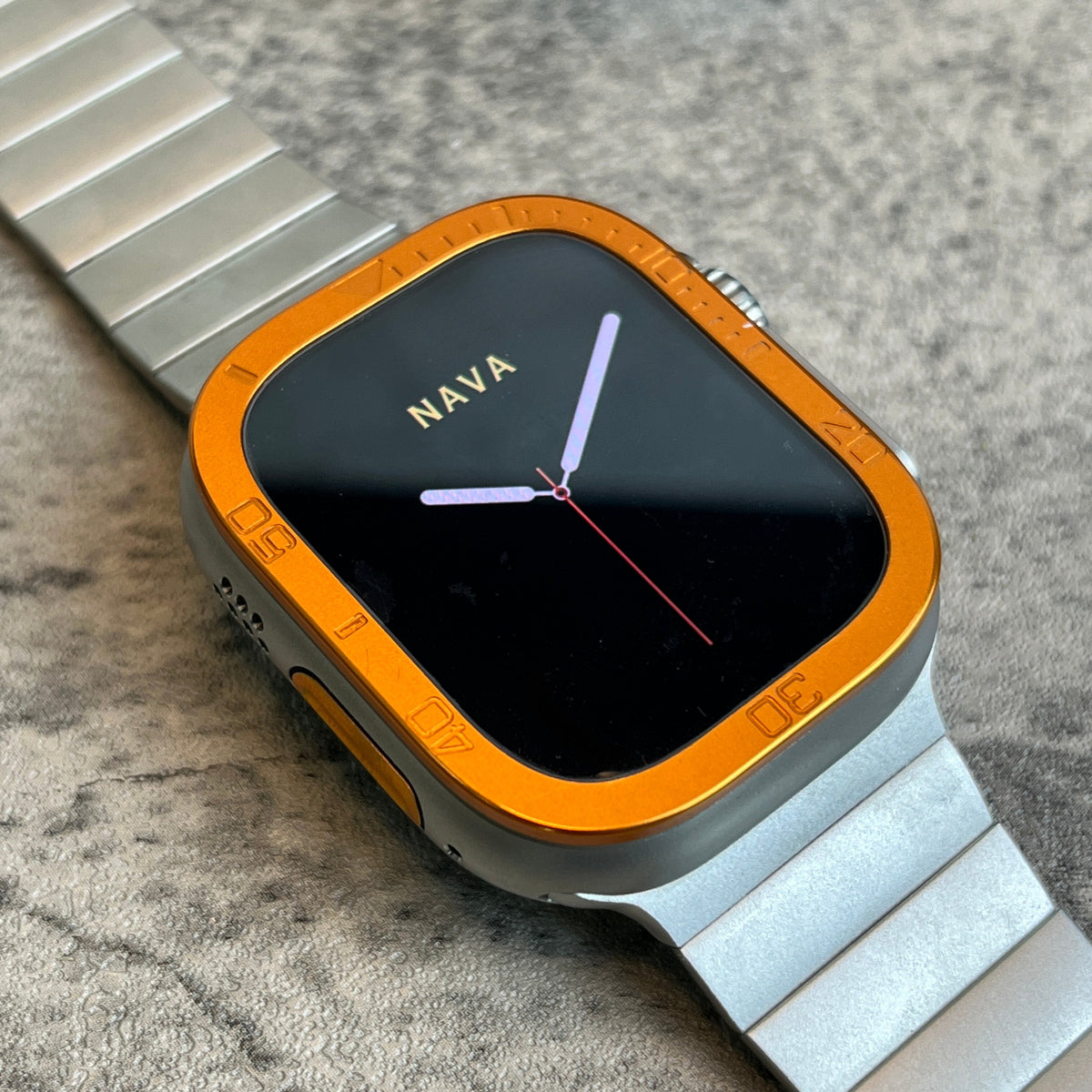 Horloge Screenprotector Ultra 49mm - Retro Rand Bumper