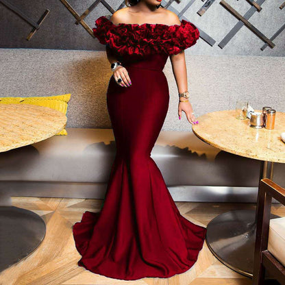 Celestine - Elegante Jurk met Sheer Mouwen