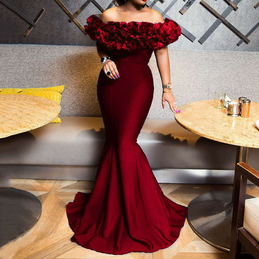 Celestine - Elegante Jurk met Sheer Mouwen