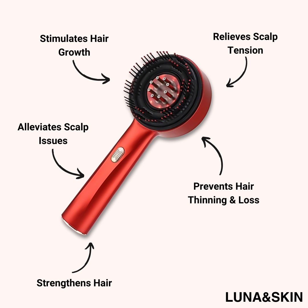 Haarglans Styling Borstel – Ionische Haarverzorging